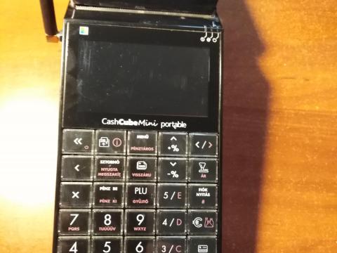 CashCubeMini Online Pénztárgép pénztárgépnaplóval eladó CashCubeMini Online Pénztárgép pénztárgépnaplóval eladó