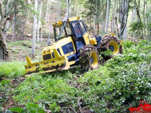HITTNER EcoTrac 140 VD erdészeti traktor HITTNER EcoTrac 140 VD erdészeti traktor