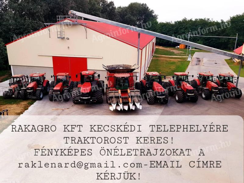 Traktorost keresünk