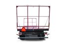 ZASLAW D-745-14 - 14 tonna terhelhetőségű bálaszállító pótkocsi