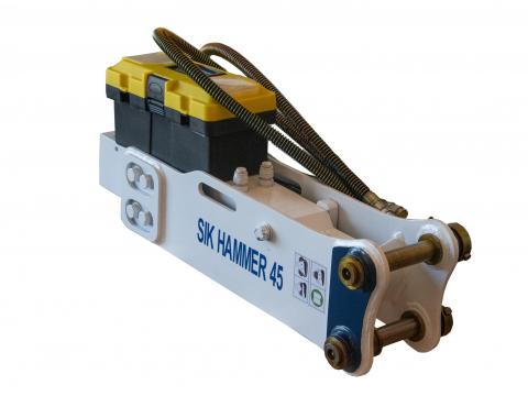 Hidraulikus bontókalapács,  törőfej SIK HAMMER 45 Hidraulikus bontókalapács,  törőfej SIK HAMMER 45