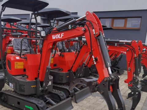 WOLF WE 10 mini kotró
