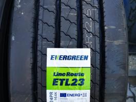 385/65R22, 5 164K (5000 kg) Evergreen Line Route ETL23 pótkocsi gumiabroncsok készletről eladó