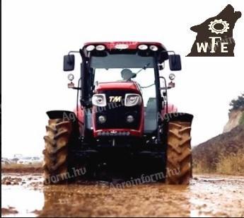 Minőséget kedvező áron!TYM T 854SP fülkés bemutató traktor kedvező áron nehézkultivátorral