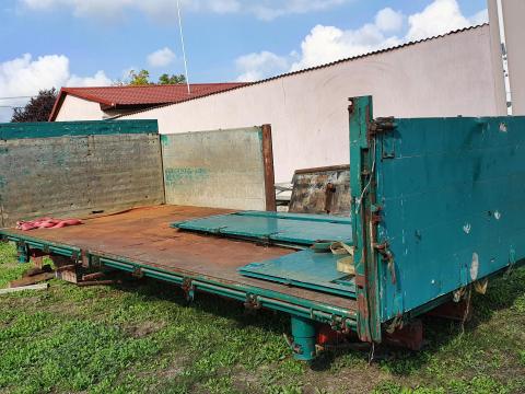 3 oldalra billenő feképítmény 6, 2m 3 oldalra billenő feképítmény 6, 2m