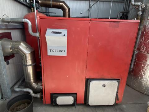 Pellet kazán eladó Topling 175 kW Pellet kazán eladó Topling 175 kW