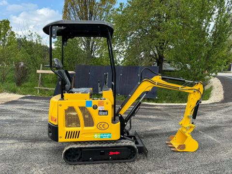 Günter Grossmann 1 tonnás minikotró Günter Grossmann 1 tonnás minikotró