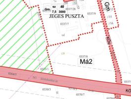 Ács Jeges pusztán 3 hektáros gazdasági és ipari terület eladó