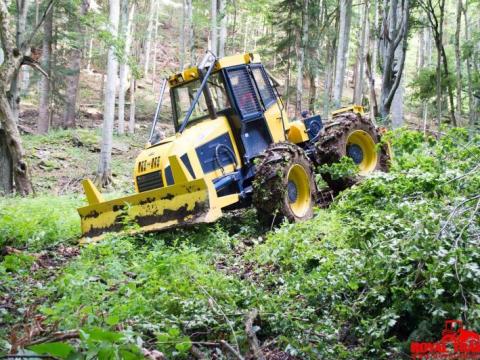 HITTNER EcoTrac 140 VD erdészeti traktor HITTNER EcoTrac 140 VD erdészeti traktor