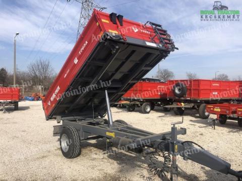 Metal Fach 3.8T egytengelyes pótkocsi Metal Fach 3.8T egytengelyes pótkocsi