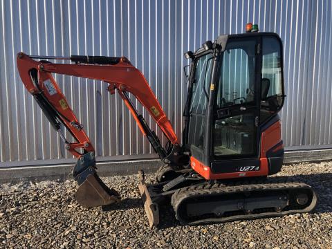 Kubota U 27 kotrógép Kubota U 27 kotrógép