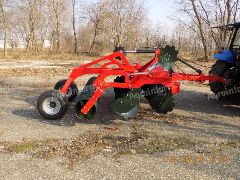 HanaWerk Raptor 3 m rövid tárcsa megnövelt távolságú tárcsasorokkal akcióban