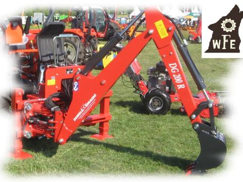 Daniele & Giraudo traktorra csatlakoztatható DGR típusú árokásók és rakodógépek eladók Daniele & Giraudo traktorra csatlakoztatható DGR típusú árokásók és rakodógépek eladók