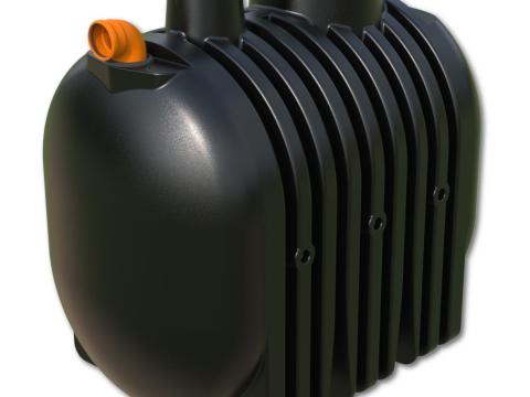 Csapadék-, szennyvíz tartály 5000 l Csapadék-, szennyvíz tartály 5000 l