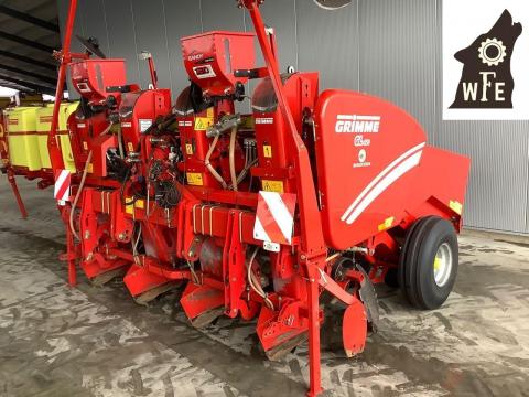 Használt Grimme GL 420 négy soros burgonya vetőgép kiváló állapotban eladó
