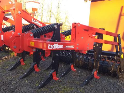 Özdöken EPSOM-SR rugózott, 7 késes talajlazító