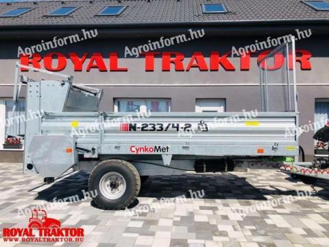 CYNKOMET 3,5 tonnás szervestrágyaszóró - AZONNAL RAKTÁRKÉSZLETRŐL CYNKOMET 3,5 tonnás szervestrágyaszóró - AZONNAL RAKTÁRKÉSZLETRŐL