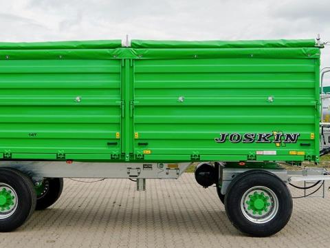 Joskin forgózsámolyos,  kéttengelyes,  18 tonnás,  6 méteres pótkocsi AKCIÓ Joskin forgózsámolyos,  kéttengelyes,  18 tonnás,  6 méteres pótkocsi AKCIÓ