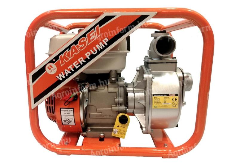 Benzines vízszivattyú 2” col,  30 m³/h * Kasei QGZ50-15-20 * vizszivattyú 163cm³/3.7 kW