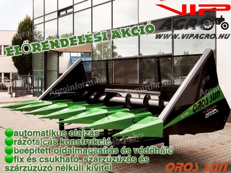  Új OROS SUN, SUN+CHOP napraforgó adapterek akcióban 3 év garanciával