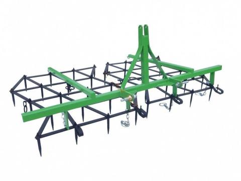 Új,  200 cm széles fogas borona kistraktorhoz,  Kat. 1 függesztésre Új,  200 cm széles fogas borona kistraktorhoz,  Kat. 1 függesztésre