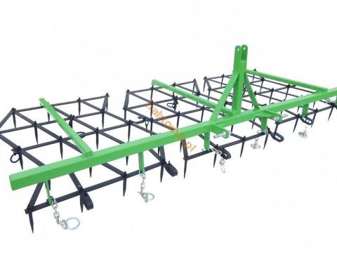 Új,  300 cm széles fogas borona Kat1 hárompont függesztéshez Új,  300 cm széles fogas borona Kat1 hárompont függesztéshez