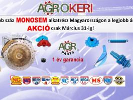 Monosem alkatrészek,  akcióban az Agrokerinél