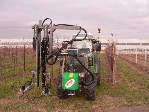 Da Ros Green / DaRos Green 140-EXCAV előmetsző Da Ros Green / DaRos Green 140-EXCAV előmetsző