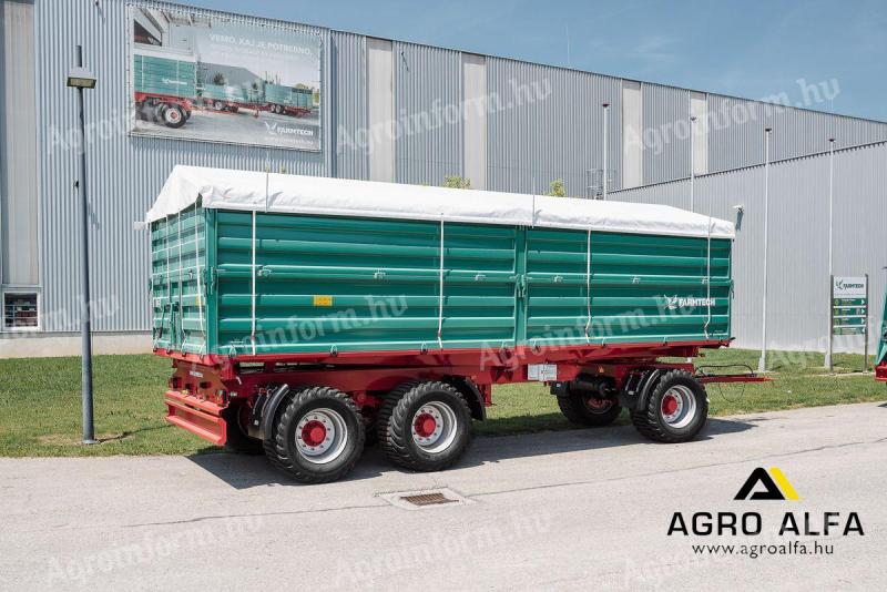 Farmtech DDK 2400 háromtengelyes pótkocsi (27 t), készletről