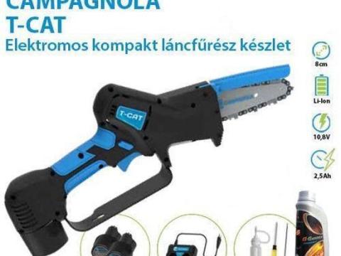 CAMPAGNOLA T-CAT - Elektromos kompakt láncfűrész készlet,  2 év garancia,  20% AKCIÓ CAMPAGNOLA T-CAT - Elektromos kompakt láncfűrész készlet,  2 év garancia,  20% AKCIÓ