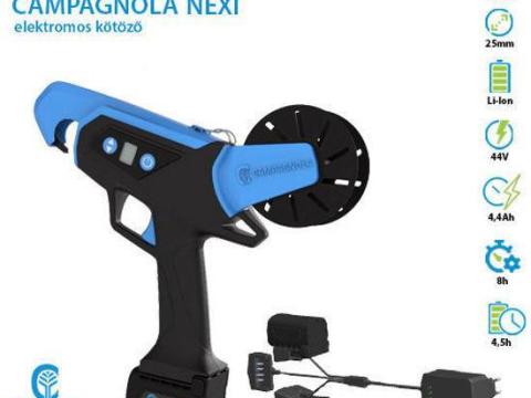 CAMPAGNOLA NEXI elektromos kompakt automata kötöző,  2 év garancia,  20% akció CAMPAGNOLA NEXI elektromos kompakt automata kötöző,  2 év garancia,  20% akció