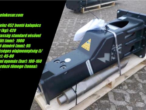 Törőfej Bontókalapács Heinz 452 Törőfej Bontókalapács Heinz 452