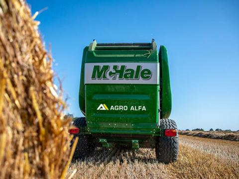 McHale V6750 változókamrás körbálázó McHale V6750 változókamrás körbálázó