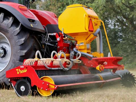 VREDO AGRI Twin pneumatikus gyepvetőgép,  direktvetőgép,  nagyüzemek számára VREDO AGRI Twin pneumatikus gyepvetőgép,  direktvetőgép,  nagyüzemek számára