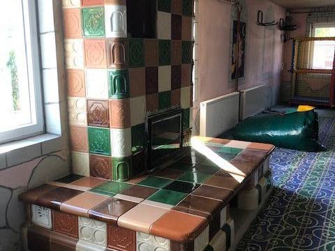 Cserépkályha vegyes tüzelésű Cserépkályha vegyes tüzelésű