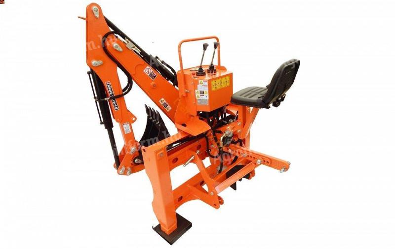 Új BHMS175 Geograss kardánhajtású árokásó oldalváltóval rendelésre