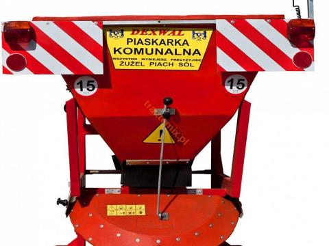 Új professzionális városi sószóró, homokszóró 380 l / 550 kg rendelésre Új professzionális városi sószóró, homokszóró 380 l / 550 kg rendelésre