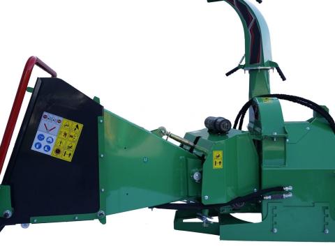 Új WC72R kardánhajtású faaprító gép hidraulikus behúzóval RENDELÉSRE