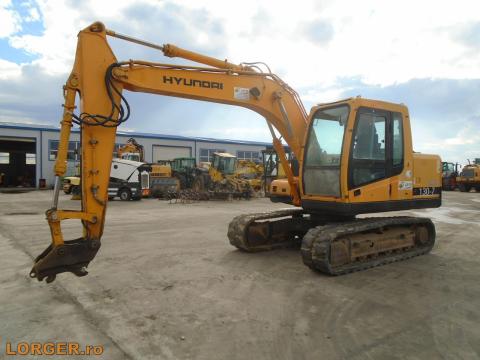 Hyundai Robex 110-7 gumitalpas kotró Hyundai Robex 110-7 gumitalpas kotró