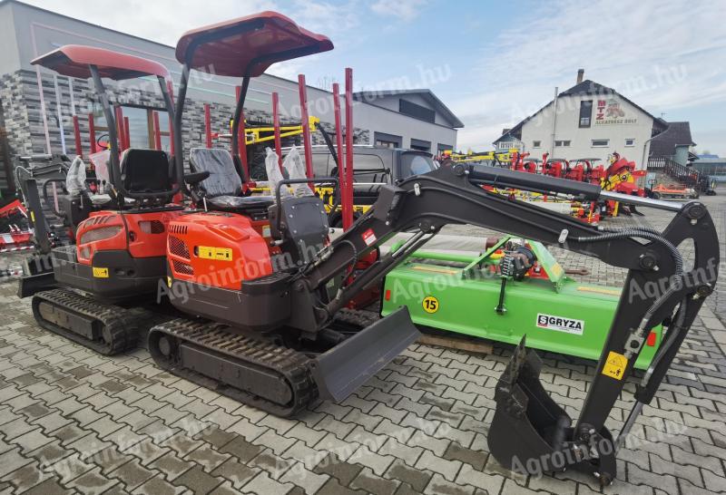 Wolf WE 16 exkavátor Yanmar