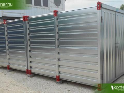 ÚJ KOVOBEL konténer 2x3 m sorolt,  raktárkonténer,  lapraszerelt raktárkonténer ÚJ KOVOBEL konténer 2x3 m sorolt,  raktárkonténer,  lapraszerelt raktárkonténer