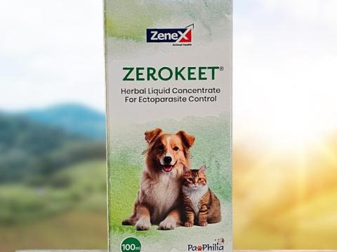 ZEROKEET gyógynövényes külső élősködők elleni koncentrátum kutyáknak 100 ml