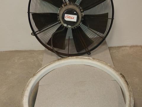 Ipari ventilátor 650mm átm 15500m3/h szellőztető ventilátor több db ct1261