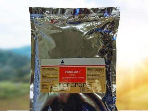 PULMOFARM T hörgőtágító, légzést javító premix légzőszervi betegségekre gyógynövényekkel és illóolajokkal, 1 kg PULMOFARM T hörgőtágító, légzést javító premix légzőszervi betegségekre gyógynövényekkel és illóolajokkal, 1 kg