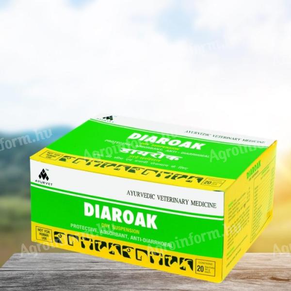DIAROAK hasmenés elleni készítmény gyógynövényekkel és kaolinnal,  30 g