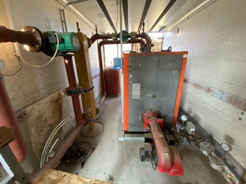 Gázkazán konténerrel, szerelvényekkel, gyors telepítéssel eladó Gázkazán konténerrel, szerelvényekkel, gyors telepítéssel eladó