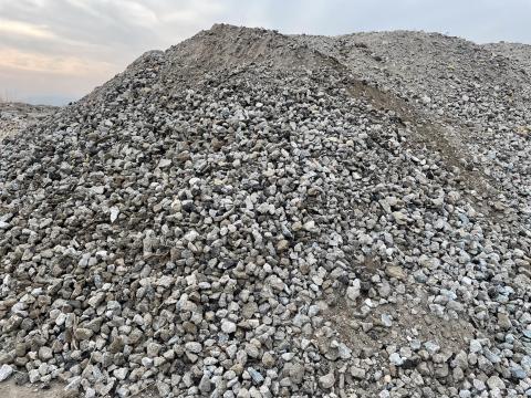 Darált beton Darált beton