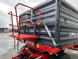 Készletről | Palazoglu pótkocsi | 8 t | 2 tengely | 3 irányba billenthető | Fix 0% THM lehetőség