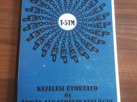 Tornádó 5TM műtrágyaszóró kezelési és alkatrészkatalógus Tornádó 5TM műtrágyaszóró kezelési és alkatrészkatalógus