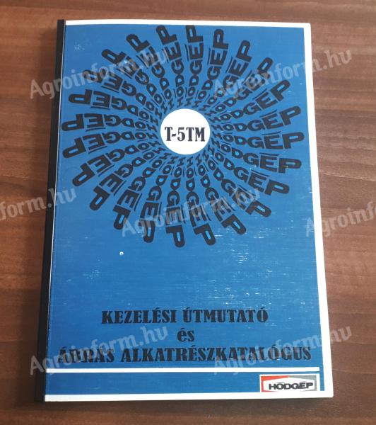 Tornádó 5TM műtrágyaszóró kezelési és alkatrészkatalógus